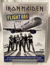 Iron Maiden Flight 666: the Film DVD w/ Bonus Concert Disc Used Great Condition comprar usado  Enviando para Brazil
