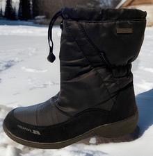 Botas de neve femininas Trespass impermeáveis isoladas inverno caminhada Reino Unido 7, EUR 40, EUA 9, usado comprar usado  Enviando para Brazil