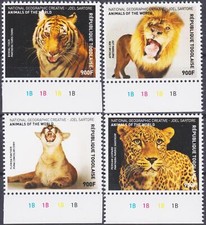 Togo 2017 tigre usato  Italia