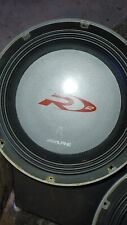 Subwoofer Alpine R-W1222 R Series 12" comprar usado  Enviando para Brazil