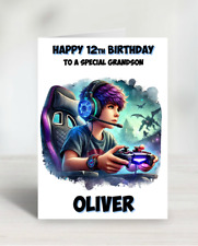 Personalised birthday card for sale  MANSFIELD