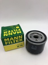 Filtr oleju MANN-FILTER W 79 do samochodu osobowego z zaworem blokującym powrót, Ø 76 mm, używany na sprzedaż  PL