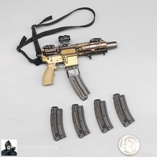 Rifle de pistola escala 1:6 fácil e simples PMC Grenadier HK416 .22lr para bonecos de 12" comprar usado  Enviando para Brazil