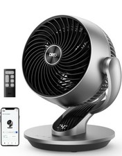 Ventilador de mesa Dreo Smart 28dB controle remoto circulador de ar silencioso 4 velocidades - CF511S prata comprar usado  Enviando para Brazil