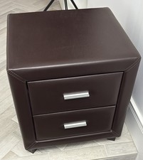 Brown faux leather for sale  PRESTON