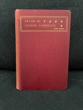 prose giosue carducci usato prose giosue carducci usato Roma
