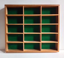 Vintage wooden display for sale  WALLASEY
