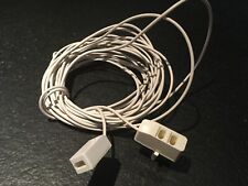 Cabo de extensão de telefone fixo branco pouco mais de 10 metros  comprar usado  Enviando para Brazil