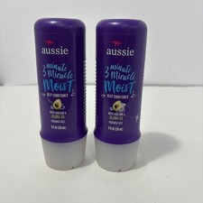 Aussie 3 Minute Miracle Moist condicionamento profundo 8 oz.    Lote 2 comprar usado  Enviando para Brazil
