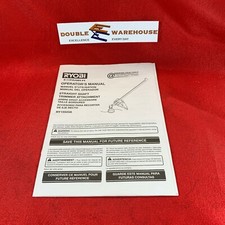 Ryobi operators manual for sale  Glenside