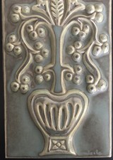 Handmade art tile for sale  Elizabeth