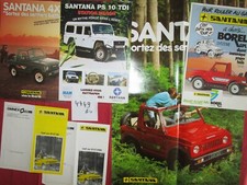 N°4449 bis :  SANTANA un dépliant poste, 3 prospectus de tarif 1985-2002 comprar usado  Enviando para Brazil