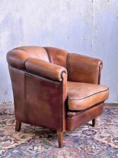 Vintage schafsleder sessel gebraucht kaufen  Berlin