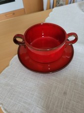 Rote suppenschalen unterteller gebraucht kaufen  München