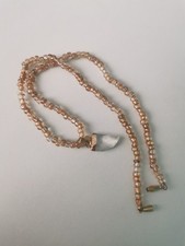 Collanina perline arancione usato  Milano