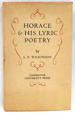 1946 Wilkinson HORACE & HIS LYRIC POETRY,Latin Text,Criticism,Roman History,HBDJ comprar usado 1946 Wilkinson HORACE & HIS LYRIC POETRY,Latin Text,Criticism,Roman History,HBDJ comprar usado  Enviando para Brazil