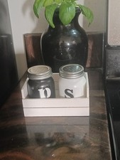 Glass salt pepper for sale  Eustis