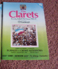 1989 burnley crewe for sale  SETTLE