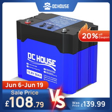 12v 50ah lithium for sale  UK