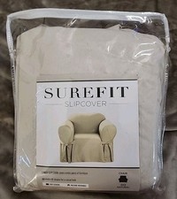 Capa para cadeira Duck Natural Surefit compatível com 32" - 43" cadeira ajuste relaxado peça única comprar usado  Enviando para Brazil