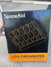 Bamboo lid organizer for sale  Poway