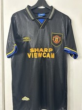 Camisa de futebol Manchester United 1993 1994 1995 fora tamanho G comprar usado  Enviando para Brazil