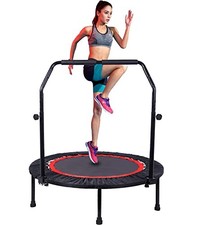 ANWICK Trampolim Portátil Fitness Dobrável Rebounder 40" Carga Máxima 330lbs - Vermelho comprar usado  Enviando para Brazil