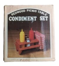 Vintage redwood picnic for sale  Delmont