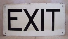 Exit sign old for sale  Flemington