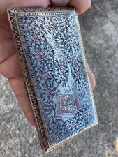 Estojo de cigarro vintage latão elefantes antigo tabaco fumaça, usado comprar usado Estojo de cigarro vintage latão elefantes antigo tabaco fumaça, usado comprar usado  Enviando para Brazil