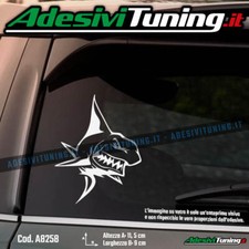 Adesivo squalo sticker usato  Nole