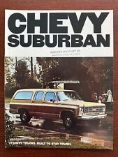 Prospekt brochure chevrolet gebraucht kaufen  Essen