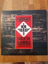 Usado, Manowar - Sign Of The Hammer,  Vinyl, LP, Sonopress Pressing 1984 1st Press comprar usado  Enviando para Brazil