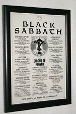 Black sabbath band for sale  BLACKWOOD