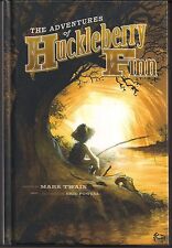 HUCKLEBERRY FINN 2011 HARDCVR ROMANCE ILUSTRADO MARK TWAIN com ARTE ERIC POWELL NOVA comprar usado  Enviando para Brazil