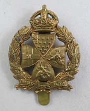 Military brass cap for sale  LONDON