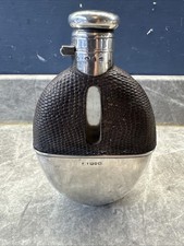 sterling silver hip flask for sale  FORFAR
