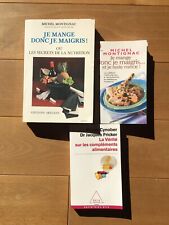 Lot livres nutrition d'occasion  Habsheim