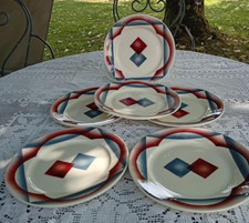Assiettes dessert art d'occasion  Montpon-Ménestérol