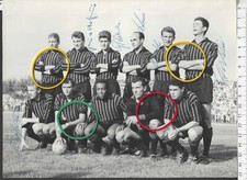 Milan 1962 autografi usato  Italia