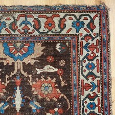 Vintage rug brown for sale  Norfolk