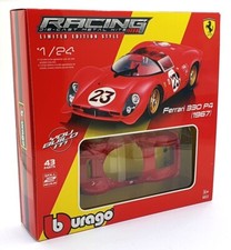 Kit de construção Burago escala 1/24 metal fundido 18-26584 - 1967 Ferrari 330 P4 #23 comprar usado  Enviando para Brazil