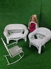 White wicker furniture for sale  Wimauma