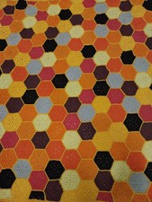 Hexagon granny kuscheldecke gebraucht kaufen  Scheeßel