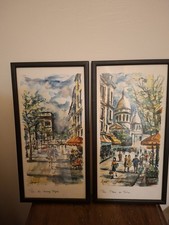 Vintage french framed for sale  SOUTHAMPTON