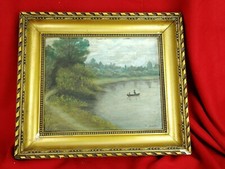Painting antique oil d'occasion  Expédié en Belgium