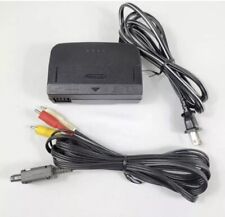 Fonte de alimentação CA NUS-002 e cabo AV fabricante de equipamento original Nintendo 64 N64 comprar usado  Enviando para Brazil