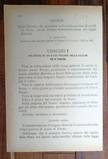 Fermo 1892 regio usato  Italia