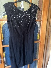 Women black sleeveless for sale  PETERBOROUGH