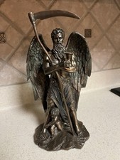 Estátua escultura grega do pai do tempo CHRONOS 11” acabamento bronze antigo comprar usado  Enviando para Brazil